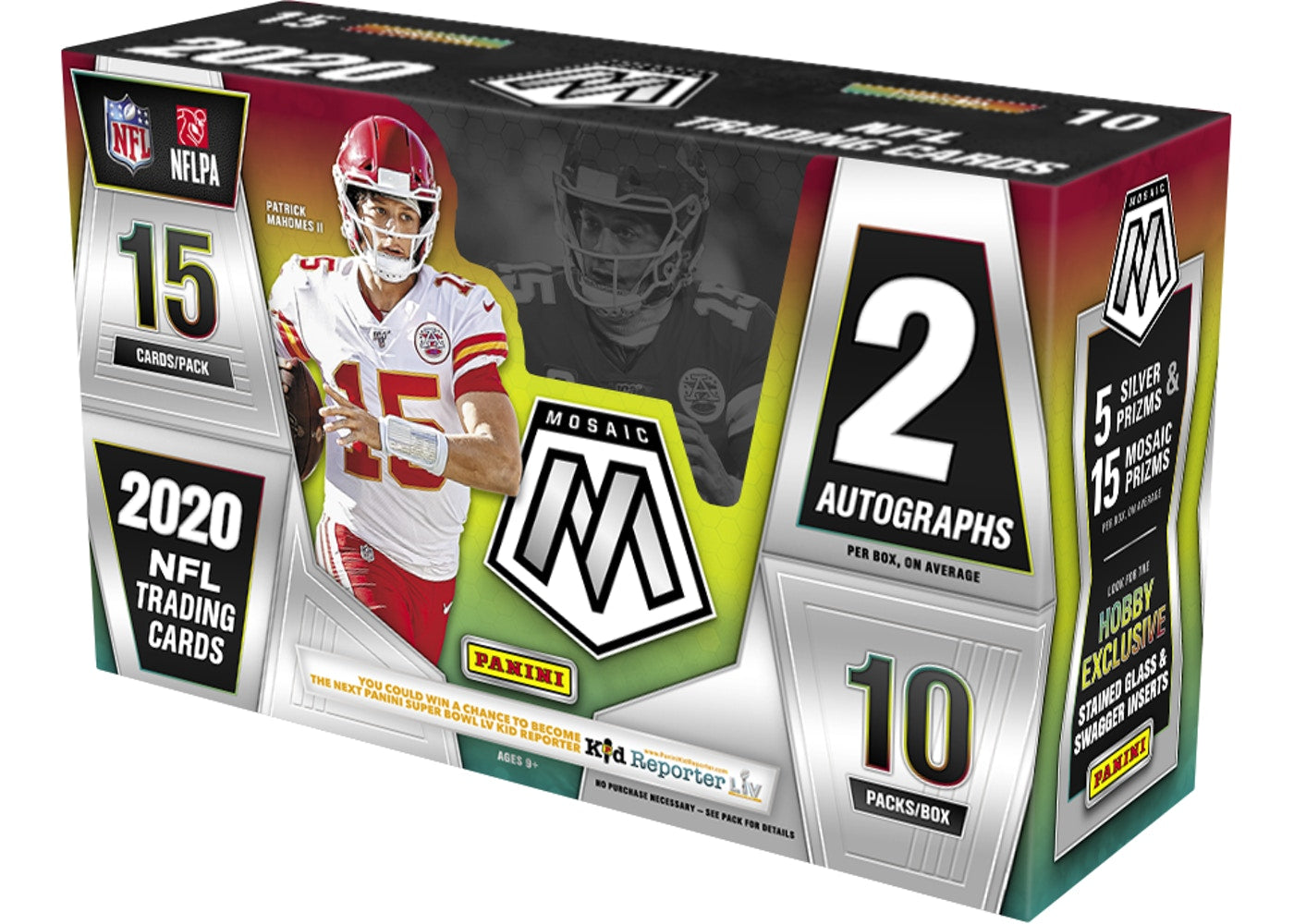 2020 Mosaic Football 12 Hobby Box Case