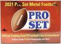 2021 Leaf Pro Set Metal Football Hobby Box