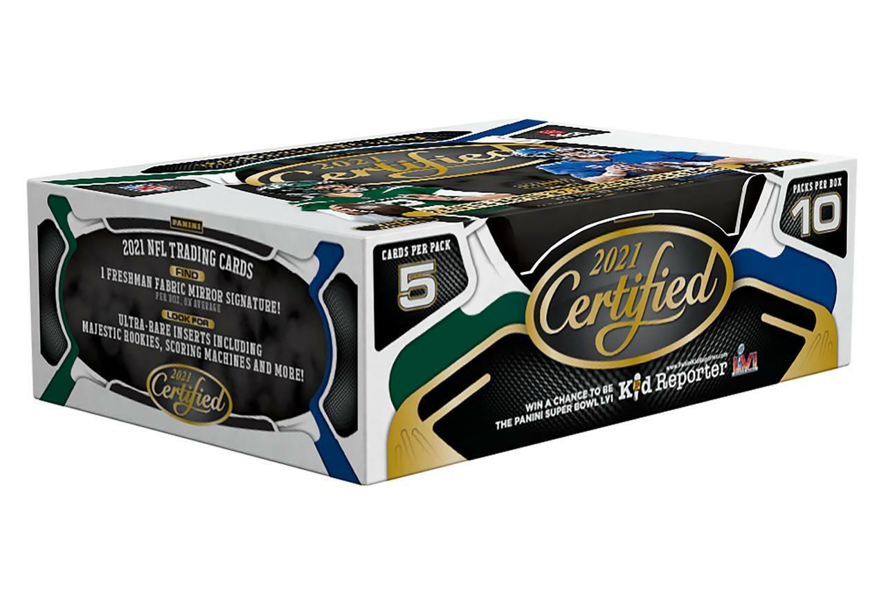 2021 Certified Football Hobby Box